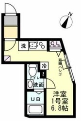 ダイヤモンドテラス磯子B棟の物件間取画像